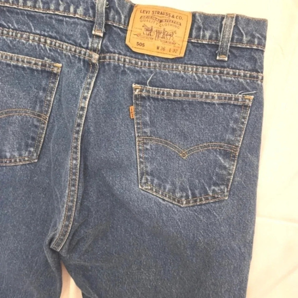 EUC Vintage Levi's 505 Men's Size 36x32 - Picture 3 of 5